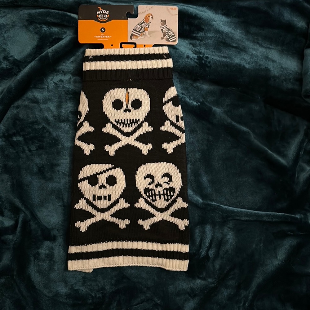 Hyde and Eek Halloween Pet Sweater